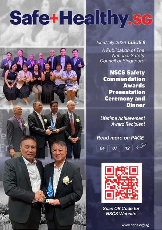 Cover of Safe+Healthy.SG Issue 8, July 2026